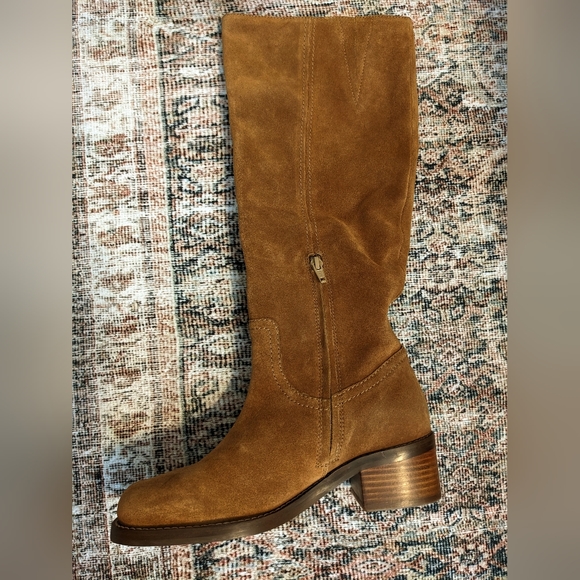 Seychelles Suede Riding Boots - Picture 3 of 7